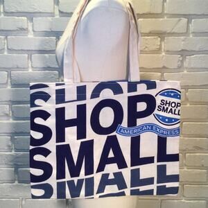Shop Small cotton tote bag